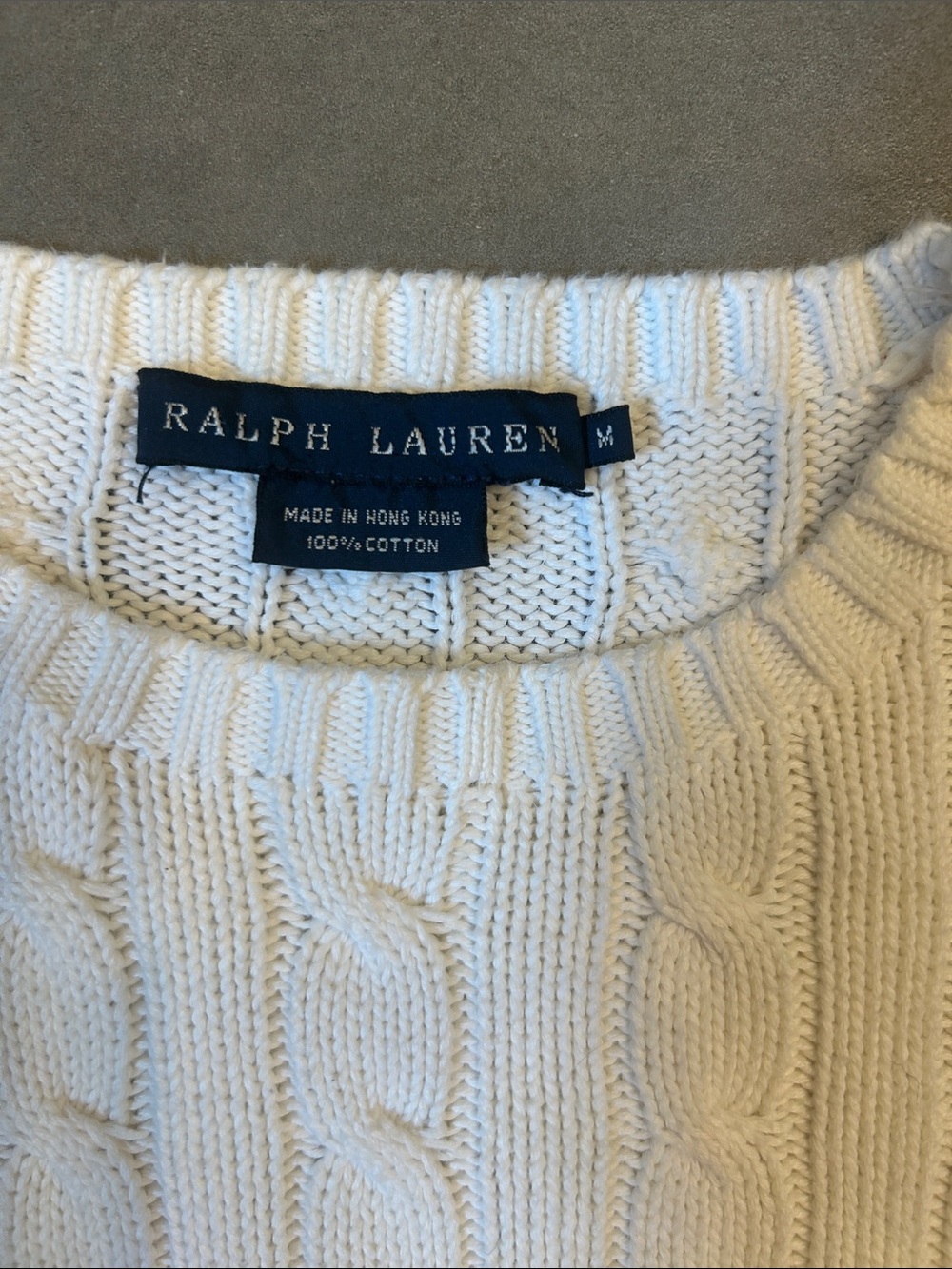 Ralph Lauren Cotton Ribbed Sweater - Picture 3 of 7